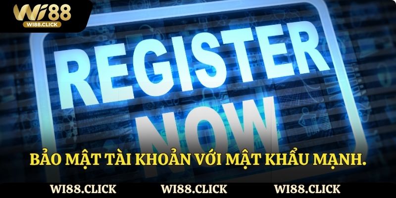 Bảo mật với mật khẩu mạnh.