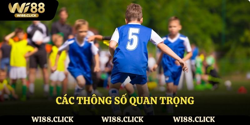 Các thông số quan trọng khi cược kèo chấp