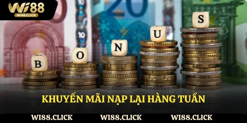 Khuyến mãi nạp lại hàng tuần